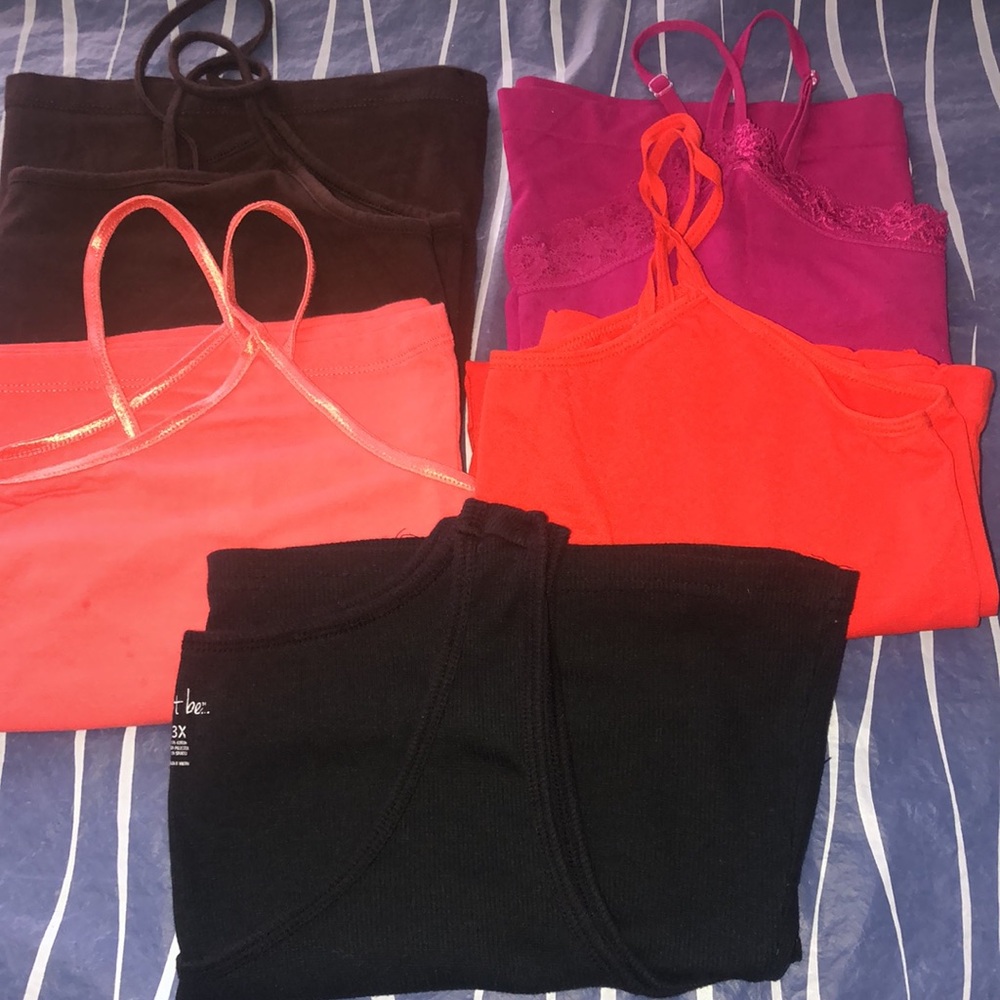 Bundled-5 Colorful Camisoles (added/another)